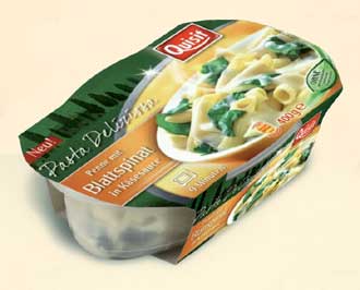<b>Vion Food Group</b> presentó <i>Pasta Deliziosa</i>, platos de pasta congelados para calentar en el microondas. 