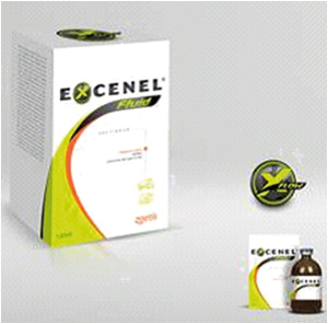 <b>Zoetis</b> presenta <i>Excenel® Evo</i>, la nueva formulación de Excenel® RTU (ceftiofur clorhidrato) que, gracias a la diferente composición de sus excipientes, mejora su viscosidad (jeringabilidad) en un 40 %