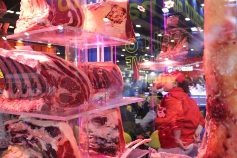 La carne, en el escaparate