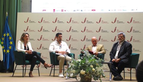 Moderación de mesa redonda dentro del XII Congreso Mundial del Jamón de Zafra