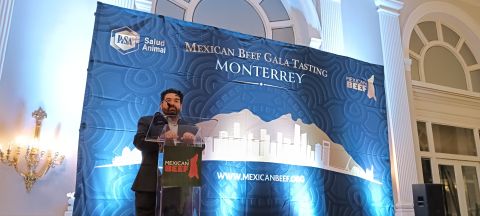 Momento de la gala del Mexican Beef.