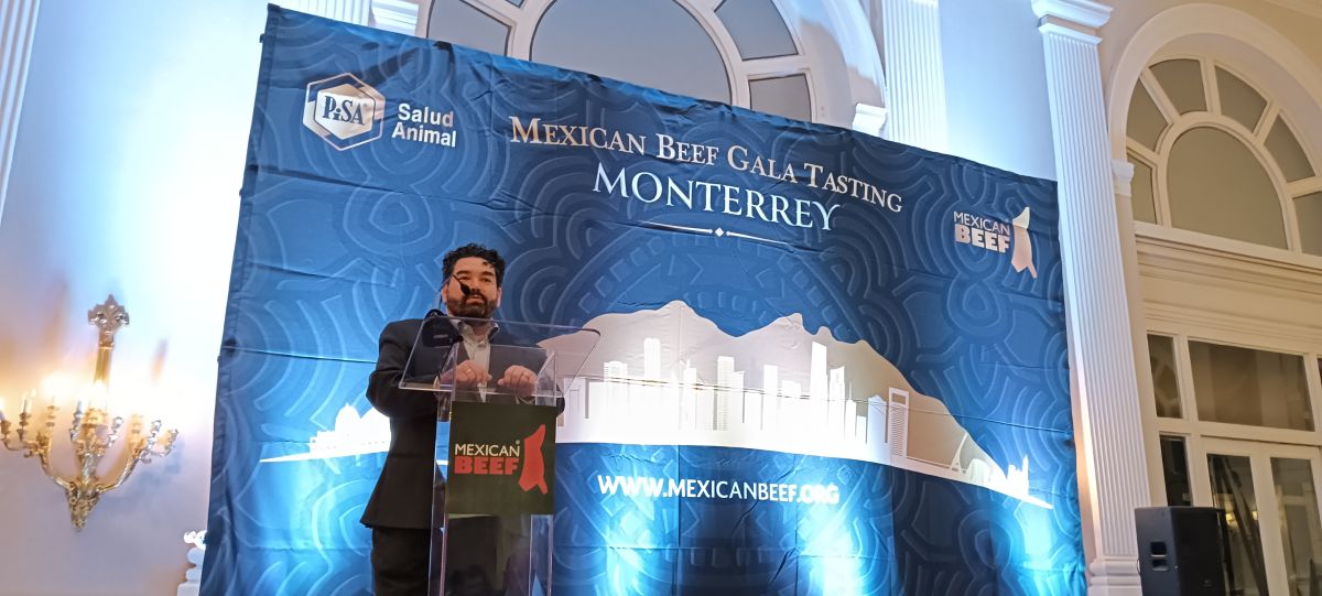 Momento de la gala del Mexican Beef.