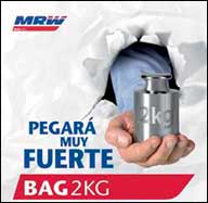 <b>MRW</b> presentó en la Bta. un nuevo servicio, el <i>Bag2Kg</i>, que permite envíos de hasta 2 kg con entrega garantizada de un día.
