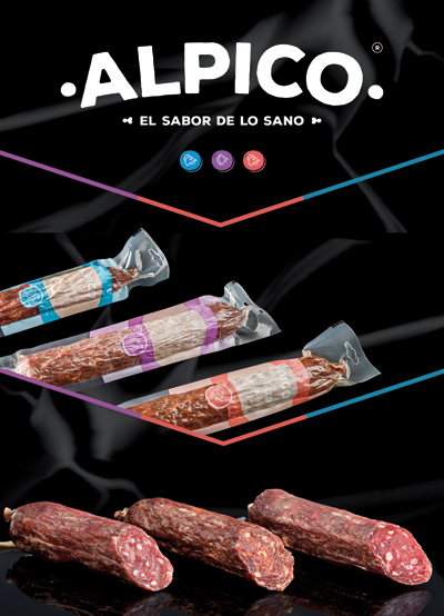 Bajo el lema “El sabor de lo sano”, la compañía ubicada en Almadén, Ciudad Real, Alpico presenta sus embutidos tradicionales de ave 100 %.