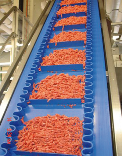 Ammeraal Beltech mostró en IFFA innovaciones significativas en cintas para transporte de carne.