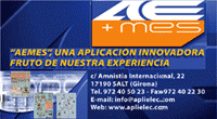 <b>Aplicacions Elèctriques, S.A.</b> presenta el nuevo producto AEMES en el salón Internacional de tecnología ganadera Expoaviga 2004. 