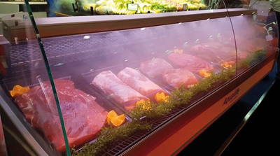 Aqualife presentó en Meat Attraction su nuevo e innovador sistema de nebulización para vitrinas de productos cárnicos.