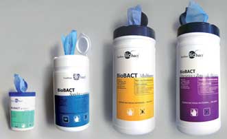 <b>Bioser S.A.</b> presenta las <i>toallitas Biobact</i> de Allied para la prevención de la gripe A.