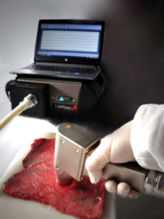 Bonsai Advanced Technologies presenta Labspec 4 para la industria cárnica y alimentaria con la seguridad de los análisis del laboratorio Meat Analyzer.  