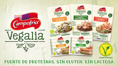 <p><strong>Campofrío </strong>presenta su nueva gama de productos, Campofrío Vegalia.</p>
