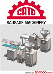 La marca <b>Cato del Grupo Adfood</b> presentará en Bta. sus nuevas <i>líneas modulares de embutición</i> compuestas por máquinas electrónicas de última generación y módulos acoplables para la formación de diversos productos cárnicos.