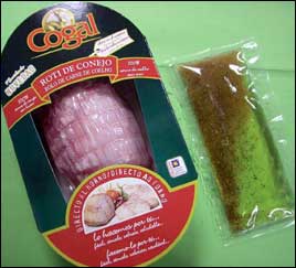 <b>Cogal</b> ha puesto en el mercado uno de sus nuevos productos: <i>Rotí de conejo con salsa a las finas hierbas</i>.