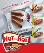 Las nuevas salchichas Hot-Roll de <b>ElPozo</b> se caracterizan por la idea original e innovadora de llevar incluidas las salsas preferidas por los consumidores españoles.
