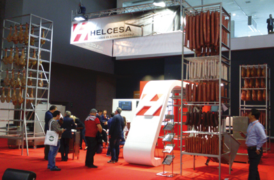 Helcesa presentó una amplia gama de maquinaria en Bta. 2015