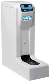 <b>Hygenius</b> presentará en BTA las máquinas <i>Clean Step</i>, un innovador <i>sistema para poner y quitar cubrezapatos</i> de un modo totalmente automatizado. Hay dos modelos que lo forman: <i>Clean Step In</i>, que coloca las bolsas automáticamente y <i>Clean Step Out</i>, que se utiliza para extraerlas.  