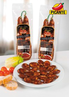 En estos primeros meses del 2015, Grupo Villar ha lanzado al mercado sus nuevas presentaciones de Chorizos Picantes, en formatos vela pieza de 385 grs. y sarta pieza de 300 g. 
