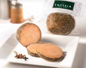 <b>Imperia Foie gras</b>, dio a conocer en la última edición del Salón de Gourmets su nueva creación: <i>Entier de foie gras de pato a las 5 pimientas naturales</i> en formato 300 g.