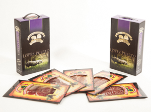 El producto estrella de <b>López Puerto</b> es su <i>Jamón Ibérico de Bellota Selección.</i>