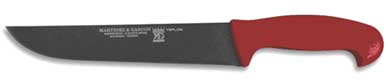 <b>Martínez y Gascón</b> en su departamento de I+D, ha desarrollado el nuevo cuchillo con revestimiento de teflón <i>Rockwell</i> que se caracteriza por estar fabricado en acero inoxidable-molibdeno-vanadio.