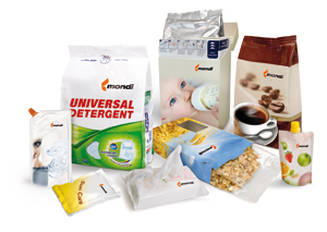 La gama <i>BarrierPack</i> de <b>Mondi</b> contiene películas de alta eficiencia y laminados con capas múltiples para alimentos y bebidas, hogar y cuidado personal, cuidado de mascotas y otros mercados de gran consumo.