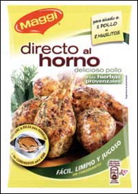 <i>Directo al horno</i>, de <b>Nestlé</b>, es una gama que permite preparar pollo sin añadirle grasa de una manera sencilla, rápida y sin ensuciar.