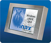 <b>Noax Technologies Corp.</b>, presenta un panel táctil en acero inoxidable para PC para la tecnología alimentaria y farmacéutica. 