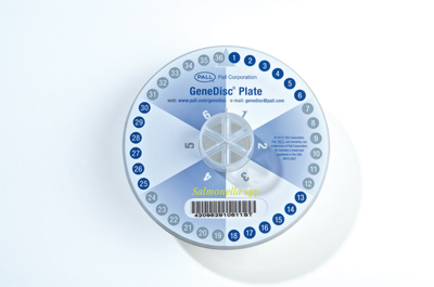Pall ha lanzado una nueva aplicación de la tecnología GeneDisc que permite la detección de Salmonella spp. en el plazo de tiempo de un turno de trabajo (4-8 horas). 