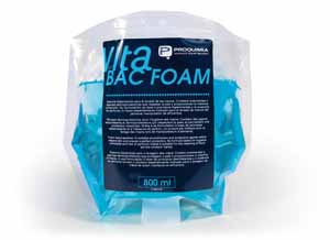 <b>Proquimia</b> ha lanzado al mercado <i>Vitabac Foam</i>, un nuevo producto diseñado especialmente para el lavado de manos de personal manipulador de alimentos, debido a la presencia de principios higienizantes que permanecen en la piel y a la ausencia de perfumes.
