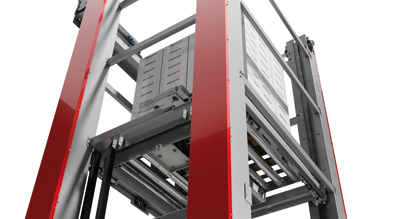 Qimarox ha ampliado su gama de componentes para la manipulación de materiales con el Prorunner mk10, un elevador de productos para palets de hasta 2.000 kg.