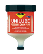 <b>Rocol Lubricants</b>, líder en el mercado del desarrollo de lubricantes de alta calidad para la industria de alimentación, presenta en España su lubricante Foodlube Chain Fluid en su nuevo envase de lubricación automática, Unilube. 