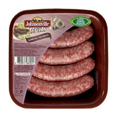 <b>Johnsonville</b> presenta en España sus <i>salchichas de calidad superior</i> sólo de carne de cerdo (jamón, etc.) sin grasas añadidas, sin colorantes ni conservantes.
