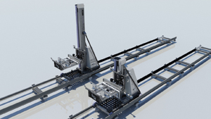 En el mundo de los sistemas de almacenamiento automatizado controlados por lanzaderas, comúnmente llamados shuttle, el <i>Flex’Y Shuttle</i> de <b>Syleps</b> destaca por la modularidad de su concepción, la flexibilidad de su uso y la rapidez de sus desplazamientos.
