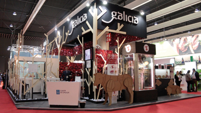 La I.G.P. Ternera Gallega acogió en su stand ubicado en el salón Intercarn a varias de las empresas adscritas a su marca de calidad. 