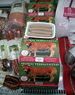 <b>Urkaiko</b>, cooperativa constituida por más de 500 ganaderos del País Vasco, presentó en alimentaria tres nuevos productos. 