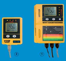 El <i>detector de gas RLA 100</i> de la empresa <b>Witt</b> es la solución óptima y más rentable para aplicaciones de CO<sub>2</sub>.