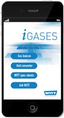 <b>Witt-Gasetechnik</b> presenta <i>iGASES</i>, una nueva aplicación para iPhone, iPad y equipos Android que resuelve dudas, incluso de forma interactiva.