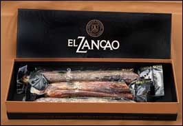 <b>El Zancao</b> lanza su <i>tienda on line</i> donde encontrar <i>jamones, lomos, salchichones y chorizos</i>.
